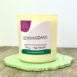 Sojavoks-duftlys: Lemongrass