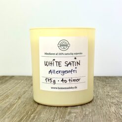 Sojaduftlyset White Satin - Allergenfri